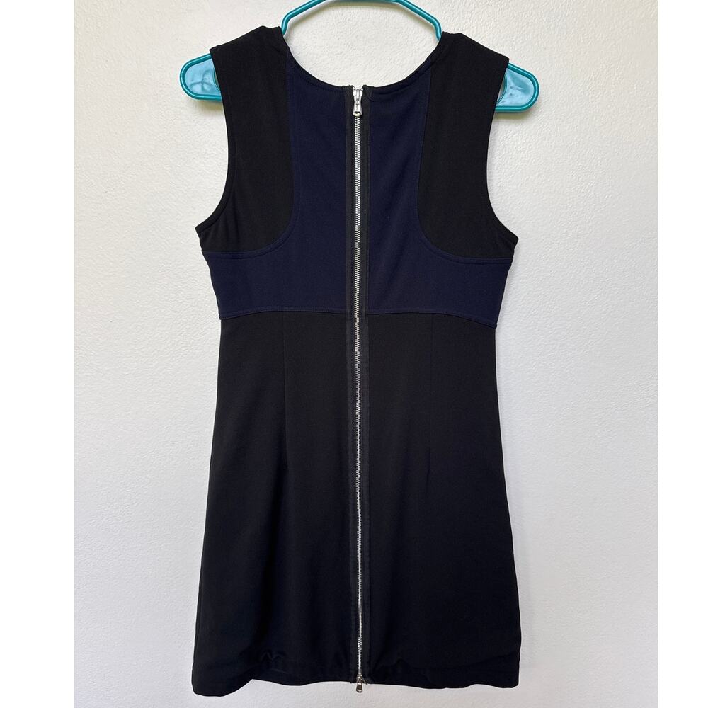 KaufmanFranco Collective Zip Up Colorblock Mini Sheath Dress Women's Size 4 - Picture 3 of 7